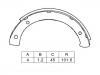 مكبح مخدى Brake Shoe Set:K6615
