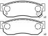 الفرامل الوسادة Brake Pad Set:41060-01A26