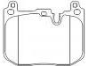 الفرامل الوسادة Brake Pad Set:34 10 6 860 020