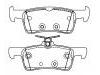 الفرامل الوسادة Brake Pad Set:2123543